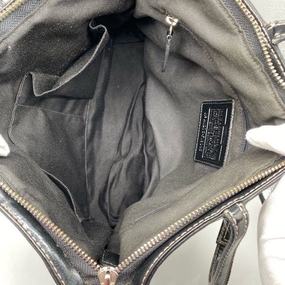 Coach Signature Stripe Canvas Tote - Picture 7 of 7